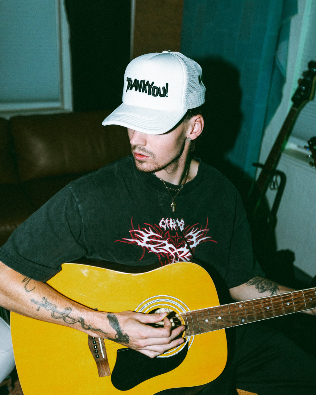 THANKYOU! Creme Trucker Hat